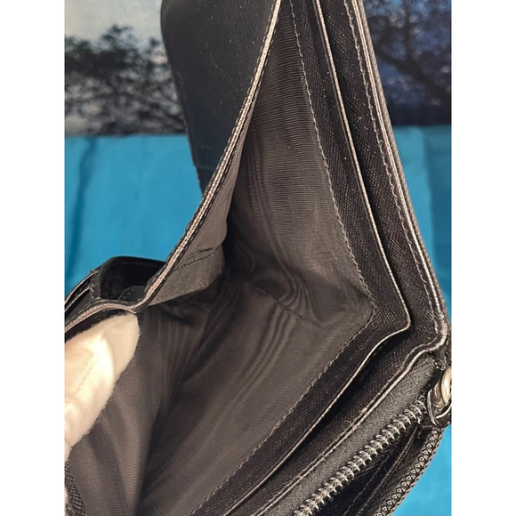 Prada Black Wallet Leather and Nylon VGUC - Picture 6 of 15